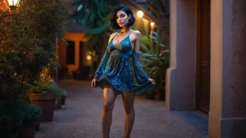 lumidee,girl in a long dress,dress doll,inanna,a girl in a dress,photo session at night