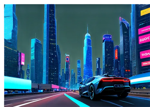 cybercity,futuristic landscape,superhighways,city highway,neon arrows,autopia,motorcity,mercedes eqc,skyline,cybertown,3d car wallpaper,futuristic,futuristic car,cityscape,polara,racing road,brum,cartoon video game background,cityzen,night highway,Conceptual Art,Sci-Fi,Sci-Fi 14