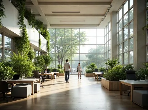 atriums,wintergarden,shenzhen vocational college,technion,atrium,daylighting,schulich,breezeway,biotechnology research institute,school design,woodway,winter garden,lobby,forest workplace,modern office,offices,googleplex,weyerhaeuser,langara,technopark