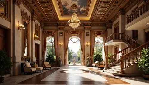 emirates palace hotel,hallway,sursock,entrance hall,nemacolin,lobby,cochere,crown palace,corridor,gleneagles hotel,rosecliff,hall of nations,corridors,royal interior,foyer,palatial,palladianism,hotel lobby,marble palace,philbrook