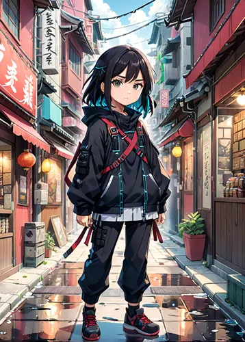 anime japanese clothing,nori,nikko,parka,samurai,asakusa,rain suit,izakaya,winter clothing,kyoto,osaka,kantai,winter clothes,asia,harajuku,nico,samurai fighter,japanese sakura background,2d,rainy,Anime,Anime,Traditional