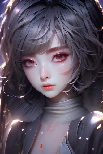 maiden anemone,silver rain,echo,fuki,anemone,piko,artist doll,angel's tears,eglantine,lychee,red eyes,lychees,anemone hupehensis september charm,pierrot,painter doll,silver,blood maple,aura,silvery,marionette