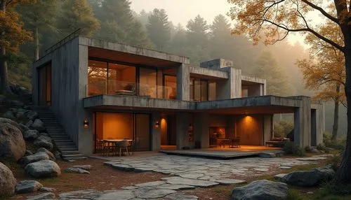 forest house,house in the forest,mid century house,the cabin in the mountains,house in the mountains,house in mountains,modern house,3d rendering,wooden house,cubic house,beautiful home,render,chalet,dreamhouse,modern architecture,mid century modern,summer cottage,renders,dunes house,small cabin,Photography,General,Realistic