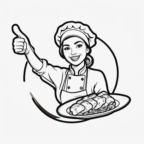 food line art,chef,retro 1950's clip art,men chef,chef hat,clipart sticker,pizza supplier,my clipart,food and cooking,woman holding pie,apple pie vector,stir fried fish with sweet chili,chef's uniform,caterer,huaiyang cuisine,pastry chef,cooking book cover,food preparation,chef's hat,pregnant woman icon,Unique,Design,Sticker