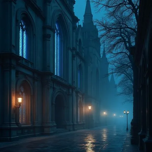 haunted cathedral,blue hour,luxeuil,digital painting,winter night,blue rain,night scene,world digital painting,saintpetersburg,saint petersburg,midnight blue,nacht,blue light,cathedral,at night,before the dawn,evening atmosphere,midnight snow,soir,st petersburg,Photography,General,Realistic