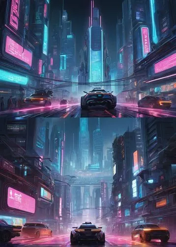 cybercity,cyberpunk,futuristic landscape,polara,3d car wallpaper,cybertown,metropolis,neon arrows,cyberscene,bladerunner,camaros,futuristic,fantasy city,vapor,cityscape,car wallpapers,cities,cyberia,tron,cyberworld,Unique,Design,Character Design