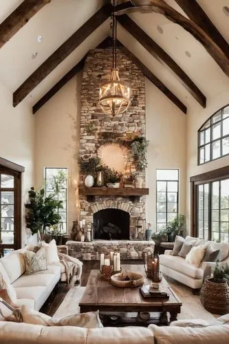 luxury home interior,family room,beautiful home,living room,wooden beams,fire place,fireplaces,rustic aesthetic,fireplace,great room,livingroom,coziness,coziest,sitting room,interior design,home interior,rustic,loft,sunroom,hovnanian,Illustration,Realistic Fantasy,Realistic Fantasy 37