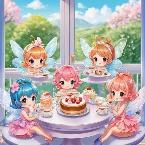 tea party,tea party collection,cake stand,cake buffet,high tea,tea service,birthday banner background,afternoon tea,doll kitchen,sweet table,cake shop,little angels,fairy galaxy,cupcake background,lily family,teacup arrangement,little cake,desserts,dessert,tearoom,Illustration,Japanese style,Japanese Style 01