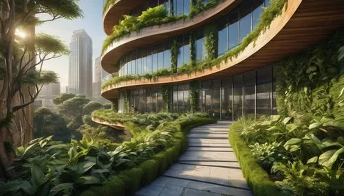 ecotopia,biopiracy,ecoterra,futuristic architecture,biophilia,balcony garden,ecovillages,futuristic landscape,microhabitats,titanum,arcology,biopolis,biospheres,green living,terraformed,roof garden,planta,garden by the bay,biomes,greenhouse,Art,Classical Oil Painting,Classical Oil Painting 02