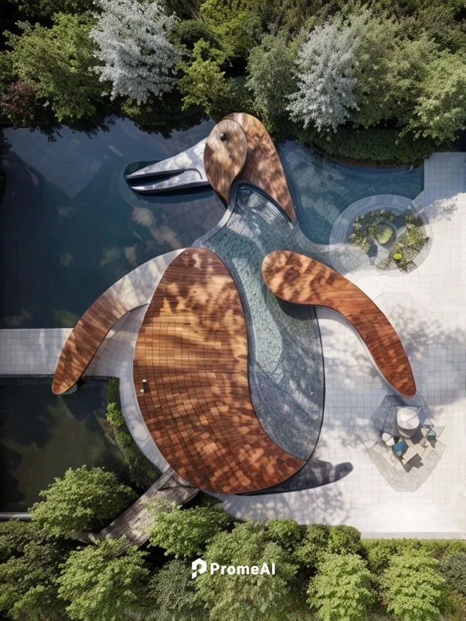 lawn flamingo,ornamental duck,pond turtle,koi pond,land turtle,spinosaurus,pelican,aquatic bird,mandarin duck water bird,aligator,water bird,dalmatian pelican,velociraptor,nile goose,aucasaurus,anatid