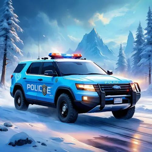 patrol car,patrol cars,police cruiser,police car,popo,police cars,mountain rescue,mpd,police,zrp,rcmp,polisportiva,apb,snocountry,tvp,plodprasop,suomi,emergency vehicle,snow guard,police force,Illustration,Realistic Fantasy,Realistic Fantasy 01