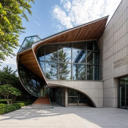 archidaily,modern architecture,christ chapel,metal cladding,soumaya museum,kansai university,performing arts center,music conservatory,futuristic art museum,glass facade,kirrarchitecture,mercedes-benz