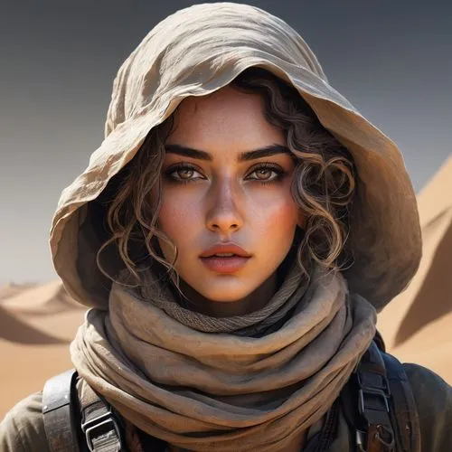 arabian,bedouin,tuareg,desert flower,pashmina,naela,ana,sahara,girl on the dune,organa,amidala,scarf,diriyah,arab,islamic girl,saliyah,desert background,sanaa,seregil,rey,Conceptual Art,Fantasy,Fantasy 11