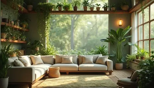 house plants,houseplants,indoor,living room,sunroom,livingroom,green living,sitting room,conservatory,apartment lounge,home corner,cabana,houseplant,hanging plants,green plants,interior design,modern decor,coziness,home interior,interior decor,Photography,General,Realistic