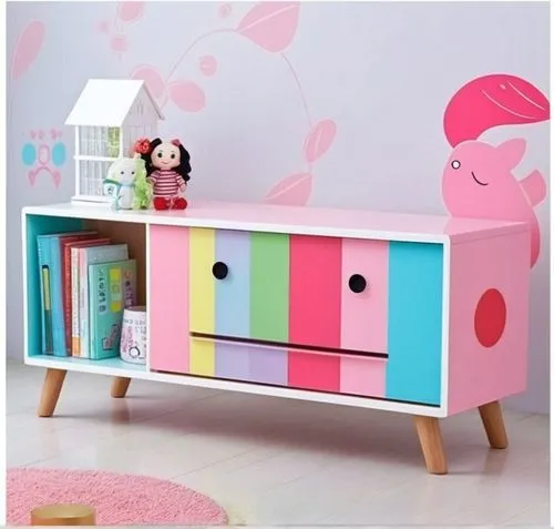 Children's wardrobe in the shape of a face,baby changing chest of drawers,highboard,kids room,baby bed,sideboard,baby room,doll kitchen,furnitures,tv cabinet,credenza,nursery decoration,toy box,wooden