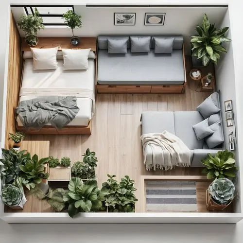 daybed,loft,daybeds,shared apartment,headboard,guest room,modern decor,bedroom,headboards,modern room,an apartment,living room,furnishing,livingroom,sunroom,guestroom,apartment,roominess,bedrooms,habitaciones,Photography,General,Natural