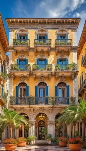 portofino,mizner,venetian hotel,palazzo,hacienda,casa fuster hotel,palmilla,palermo,merano,montecarlo,camondo,santa barbara,desenzano,taormina,palmbeach,sicilian,casa,florida home,colorful facade,bordighera,Illustration,Black and White,Black and White 06