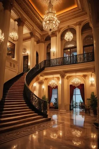 foyer,emirates palace hotel,entrance hall,lobby,hallway,hotel hall,bessborough,ballroom,royal interior,nemacolin,gleneagles hotel,cochere,crown palace,hotel lobby,ritzau,staircase,kempinski,palladianism,chambres,hall of nations,Conceptual Art,Fantasy,Fantasy 04