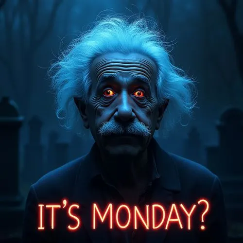 einstein,monday,mondays,bfm,mon,zom,Illustration,Realistic Fantasy,Realistic Fantasy 45