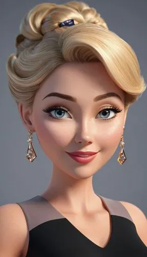 elsa,derivable,renderman,adrien,3d model,kolinda,Unique,3D,3D Character