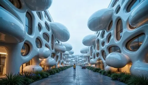 futuristic architecture,masdar,futuristic landscape,arcology,futuristic art museum,cube stilt houses,morphosis,biospheres,3d rendering,dubia,coccoliths,blue spheres,sky space concept,mandelbulb,dubay,render,spheres,cybercity,dubailand,biomorphic