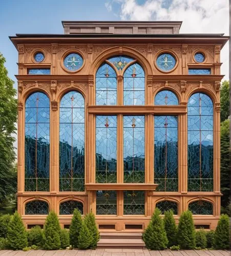 convert stained glass windows into windows,a big building that is in the middle of a town,bologna,mannheim,speicherstadt,nurnberg,wiesbaden,sforzesco,Photography,General,Realistic