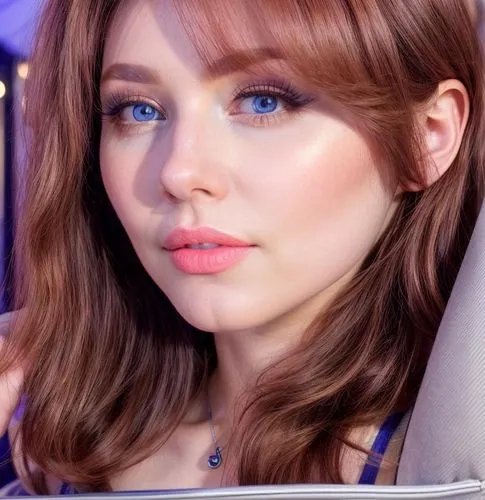 realdoll,girl in car,in car,romantic look,blue eyes,beautiful face,greta oto,natural cosmetic,angel face,eurasian,elle driver,heterochromia,bonnet,beautiful young woman,ojos azules,maya,simca ariane,beauty shot,virginia rose,daphne