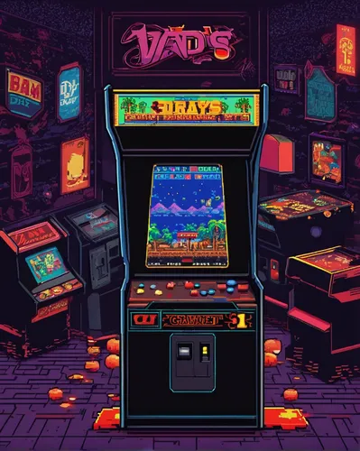 3 DAYS FOR TVD,vada,arcade,arcade game,arcades,wad,arcade games,video game arcade cabinet,purée,vias,vapor,wade rooms,vivid,80s,nada2,vhs,wadi,1986,1980's,yard,nada3,Unique,Pixel,Pixel 04