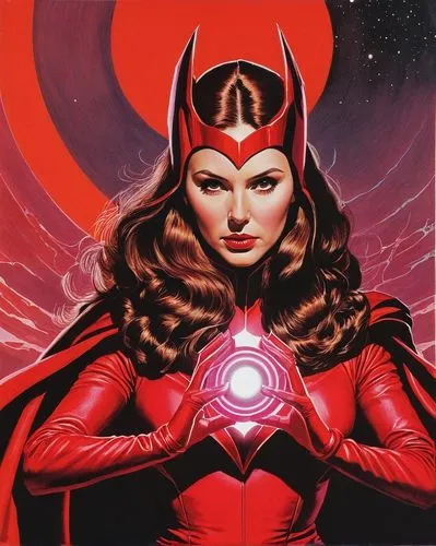 scarlet witch,darth talon,wanda,evil woman,power icon,magneto-optical disk,red super hero,fantasy woman,goddess of justice,head woman,star mother,super heroine,devil,red,captain marvel,woman power,red chief,the enchantress,avenger,maraschino,Conceptual Art,Sci-Fi,Sci-Fi 18