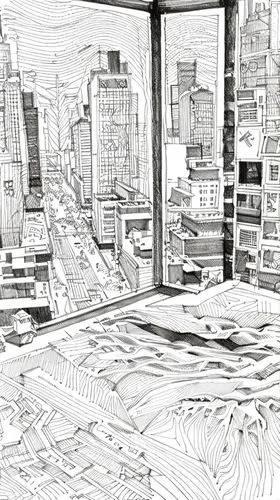 wireframe graphics,hudson yards,city scape,virtual landscape,wireframe,panoramical,sheet drawing,aerial landscape,frame drawing,urban development,urban landscape,cartography,urbanization,camera drawin