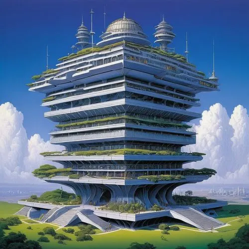 technodrome,sedensky,arcology,kunplome,futuristic architecture,ecotopia,primosphere,superstructures,earthship,ziggurat,vinoly,terraform,deltha,seasteading,morphosis,futuristic landscape,skyscraper,terraformer,utopian,ziggurats,Conceptual Art,Sci-Fi,Sci-Fi 21