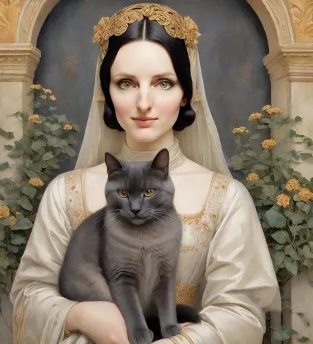 gothic portrait,bouguereau,victorian lady,memling,catharine,romantic portrait