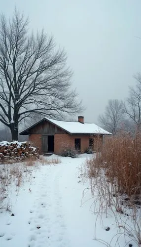 winter house,lonely house,winter landscape,driftless,abandoned house,abandoned place,Photography,Documentary Photography,Documentary Photography 02