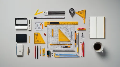 school tools,stationery,art tools,office supplies,school items,pencil icon,office stationary,art supplies,art materials,flat lay,tools,graphic design studio,writing implements,bic,note paper and pencil,writing accessories,writing utensils,building materials,materials,stationary