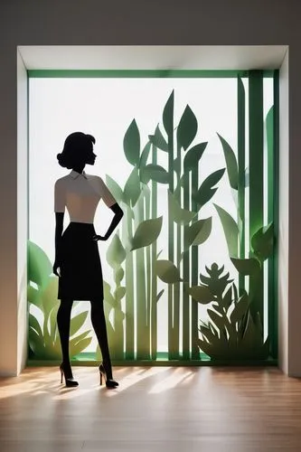 botanical frame,vivarium,biophilia,floral silhouette frame,frame flora,garden door,woman silhouette,woman walking,botanical square frame,bamboo frame,plant tunnel,glass wall,ventanas,nettled,frame illustration,silhouette art,garden silhouettes,ivy frame,metallic door,women silhouettes,Unique,Paper Cuts,Paper Cuts 10