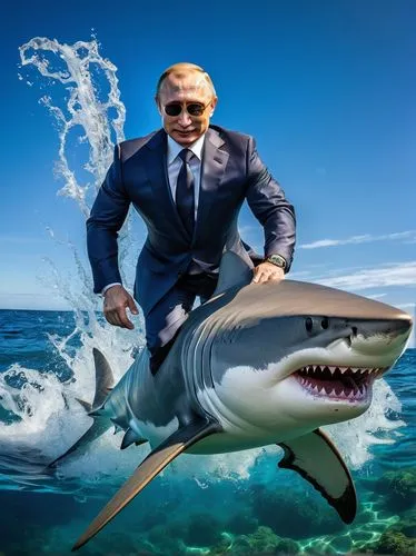 aquaman,klinkel,jaws,president of the u s a,the man in the water,shark,president of the united states,great white shark,requiem shark,erich honecker,big-game fishing,sharks,daniel craig,god of the sea,president,donald trump,state of the union,45,sea animal,2020,Art,Artistic Painting,Artistic Painting 38