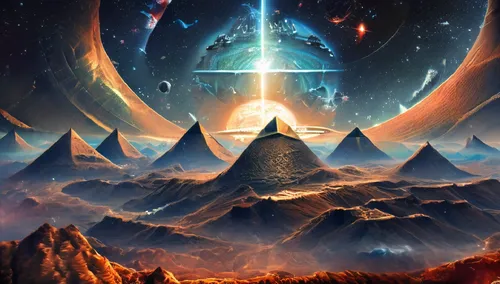 triangles background,pyramids,4k wallpaper 1920x1080,background image,stellaris,alien world,Illustration,Realistic Fantasy,Realistic Fantasy 15