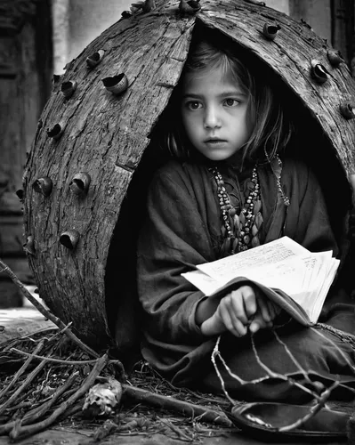 little girl reading,child with a book,nomadic children,children studying,little girl with umbrella,girl studying,scholar,newspaper reading,girl with a wheel,education,poverty,home schooling,readers,bookworm,pencil drawings,girl in a historic way,fortune teller,basket weaver,girl praying,the little girl,Photography,Black and white photography,Black and White Photography 02