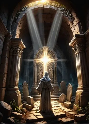 hall of the fallen,thingol,labyrinthian,theed,alfheim,stone background,the pillar of light,shadowgate,fantasy picture,sundering,glorfindel,sundered,risen,threshhold,mausoleum ruins,sepulchres,the mystical path,arthedain,the threshold of the house,pelleas,Conceptual Art,Fantasy,Fantasy 27