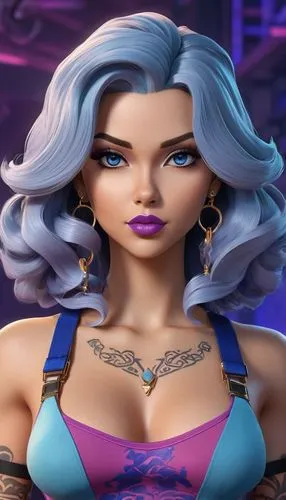 lilandra,mesmero,ssx,jaina,jinx,evie,Unique,3D,3D Character