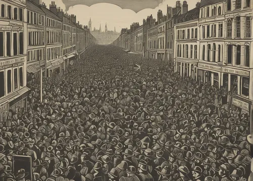 july 1888,crowd of people,tervuren,schutzfest,crowds,kefermarkt,concert crowd,street party,crowd,fête,flemish,augsburg,parade,procession,shrovetide,stieglitz,19th century,may day,escher,the crowd,Art,Artistic Painting,Artistic Painting 50