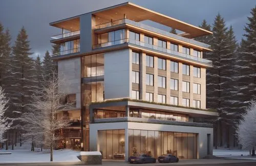 a large office building with lots of glass windows,kopaonik,velingrad,norquay,monashee,jahorina,ski resort,Photography,General,Natural