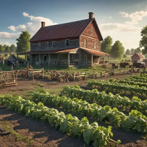 organic farm,vegetables landscape,vegetable garden,farmstead,homesteading,farmstand,homesteader,vegetable field,farm landscape,homesteaders,farms,herbfarm,sharecropping,forages,farmhouses,farm house,the farm,farming,farm,stock farming,Photography,General,Realistic