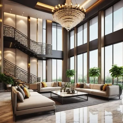 luxury home interior,penthouses,modern living room,interior modern design,modern decor,contemporary decor,interior decoration,interior design,apartment lounge,living room,interior decor,livingroom,3d rendering,luxury property,an apartment,lofts,home interior,great room,luxury hotel,hotel lobby,Conceptual Art,Sci-Fi,Sci-Fi 05