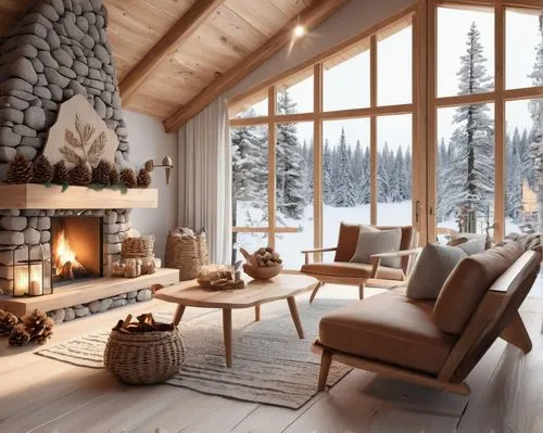 winter house,scandinavian style,warm and cozy,coziness,chalet,christmas fireplace,fire place,the cabin in the mountains,coziest,cozier,alpine style,winter window,fireplace,snow house,log cabin,beautiful home,living room,snowed in,fireplaces,luxury home interior,Unique,3D,3D Character