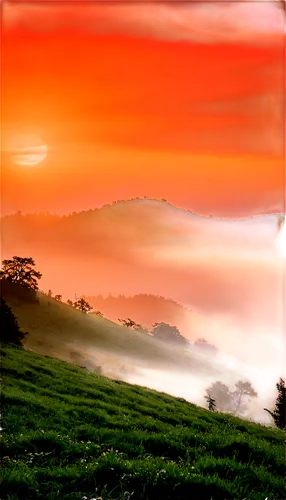 foggy landscape,landscape background,tea field,tea plantations,landscape red,tea plantation,australian mist,nature landscape,sea of fog,beautiful landscape,rolling hills,landscape nature,mountain landscape,green landscape,meadow landscape,fog banks,background view nature,crayon background,mountain sunrise,natural landscape,Illustration,Retro,Retro 18