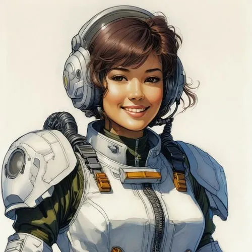 aviatrix,astronaut,shimei,astronautical,taikonaut,vector girl,spacesuit,taikonauts,astronaut helmet,astronaut suit,space suit,astronautic,retro girl,ermakova,cosmonaut,rockwell,amuro,retro woman,spaceflight,yuri gagarin,Illustration,Realistic Fantasy,Realistic Fantasy 04