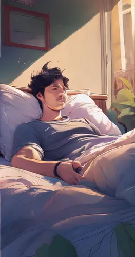 morning light,overslept,skreen,slep,alberthal,oikawa