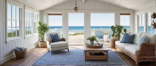 nantucket,sunroom,beach house,beach hut,summerhouse,summer cottage,scandinavian style,summer house,beachhouse,seaside country,deckhouse,amagansett,oceanfront,front porch,window with sea view,hamptons,porch swing,beachfront,cape cod,bridgehampton,Illustration,Vector,Vector 05