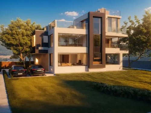 modern house,house by the water,mudanya,3d rendering,holiday villa,dunes house,Photography,General,Natural